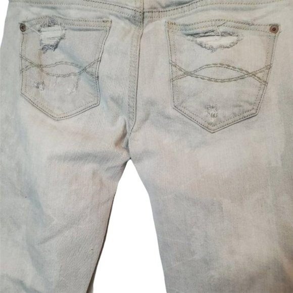 ABERCROMBIE & FITCH |  Stretch Distressed Jeans - Picture 4 of 10